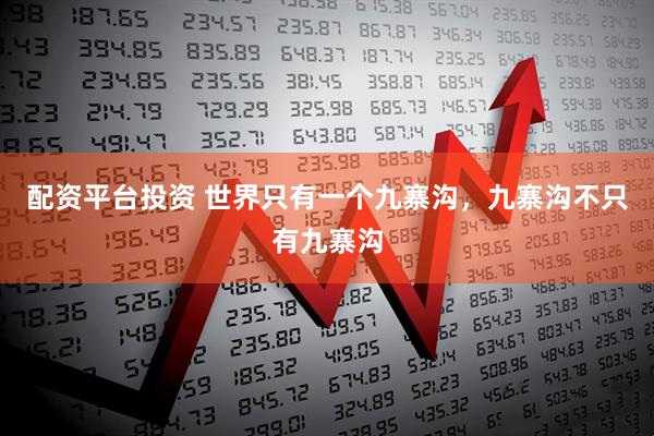配资平台投资 世界只有一个九寨沟，九寨沟不只有九寨沟